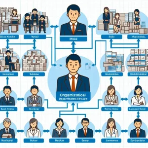 Organizational Departmental Structure and Employee Hierarchy